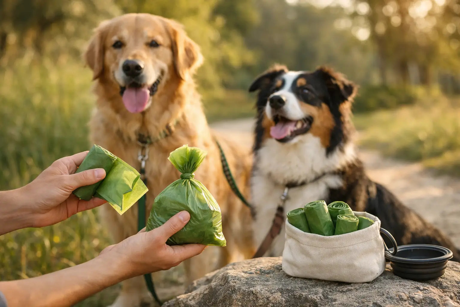 Compostable Dog Bag Review for Cleaner Walks