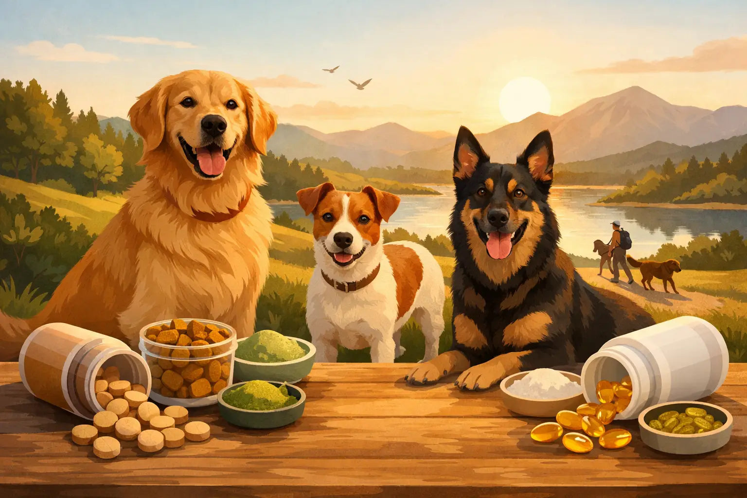 Supplements for Active Dogs That Fit Real Life