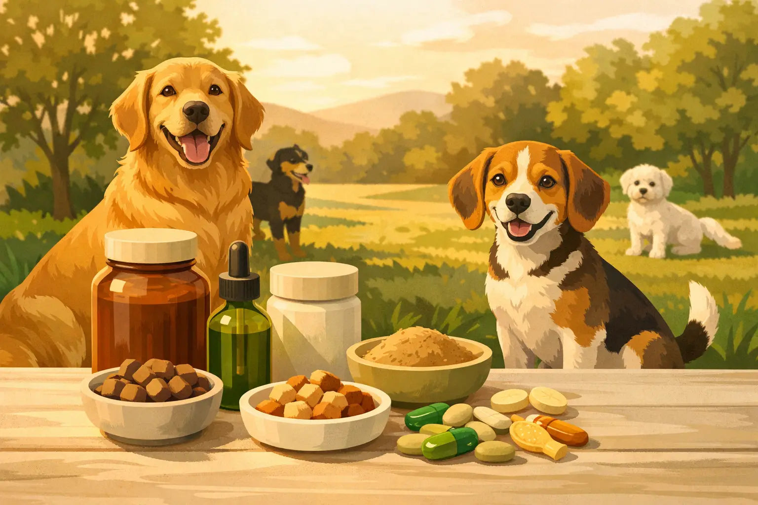 A Daily Supplement Routine for Dogs