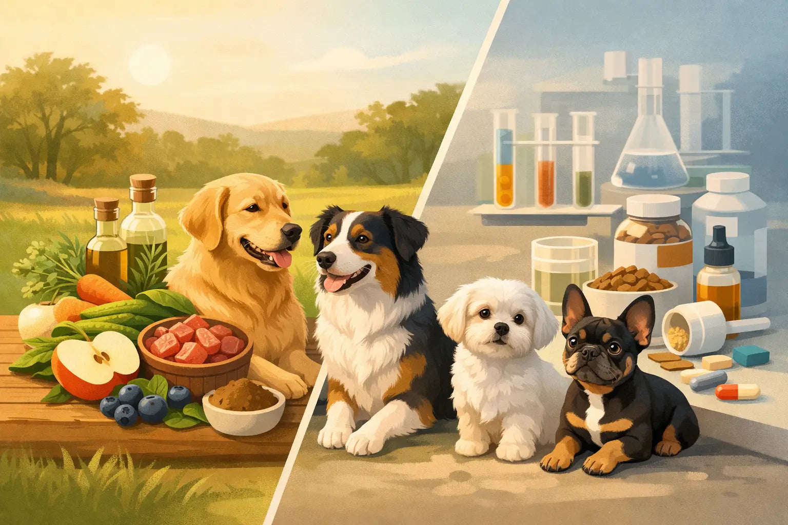 Natural Ingredients vs Synthetic Fillers for Dogs
