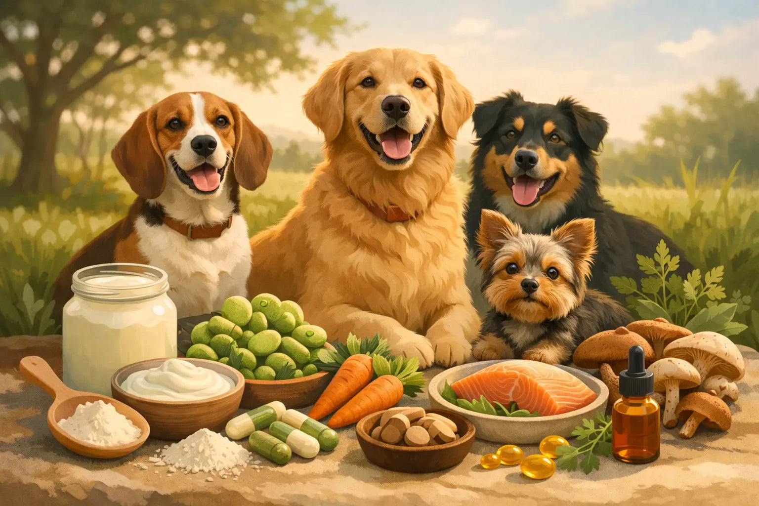 What Ingredients Matter in Dog Probiotics?