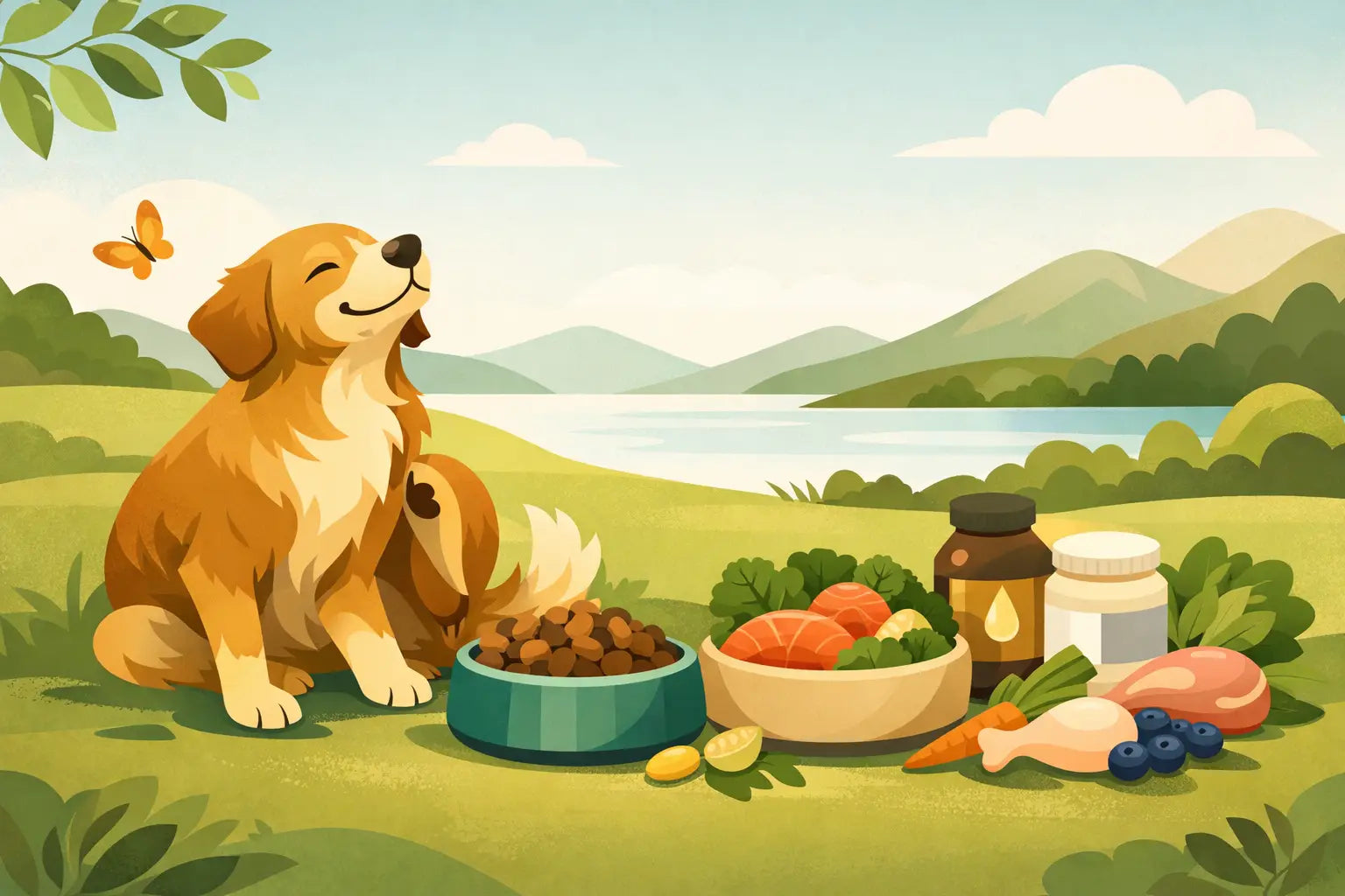 Itchy Skin Dog Nutrition: What Helps Most