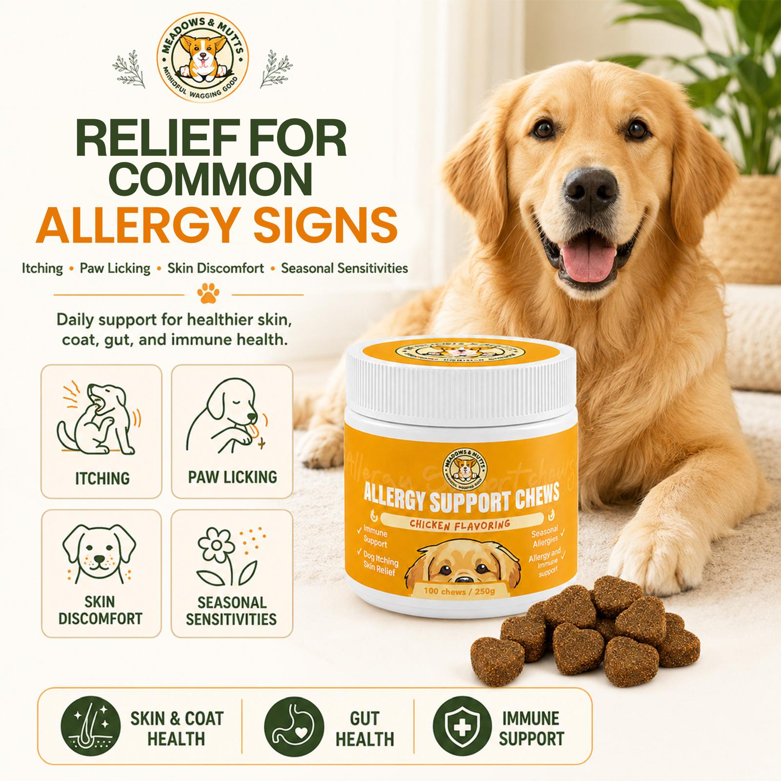 Allergy Support Chews for Dogs