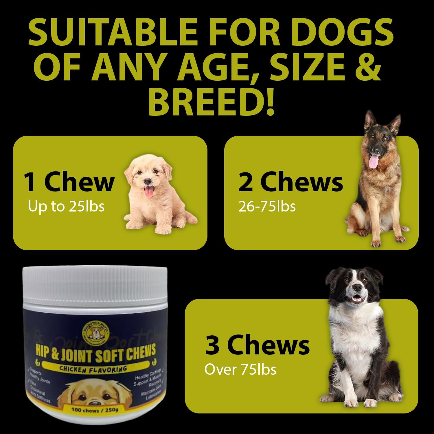 Hip & Joint Chews for Dogs