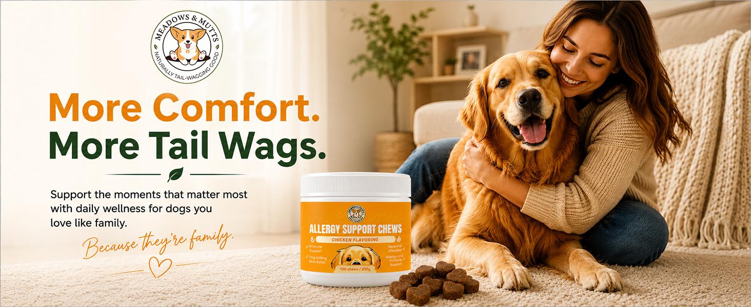 Allergy Support Chews for Dogs