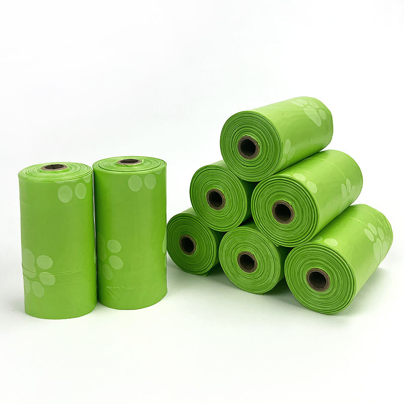 MEADOWS & MUTTS Compostable Dog Poop Bags – Plant-Based, Biodegradable, Leak-Proof Lavender Scented Green Bags (Value Pack)